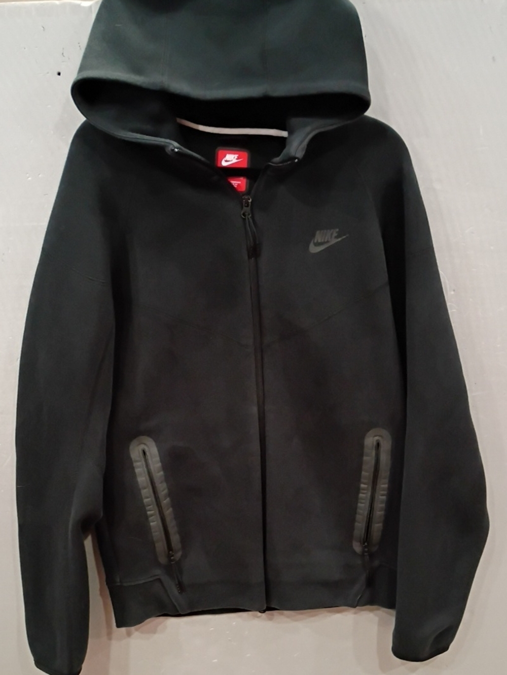 Nike Sportswear Tech Men's Black Full‑Zip Hooded Jacket